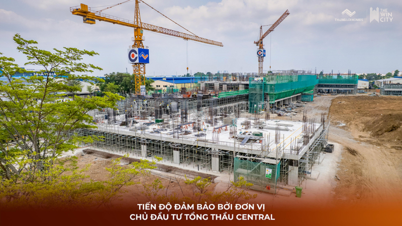 Tiến độ dự án căn hộ The Win City Thắng Lợi cập nhật mới nhất