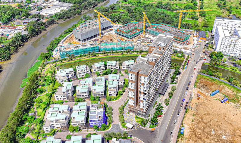 Tiến độ dự án Trellia Cove khu đô thị Mizuki Park mới nhấtv