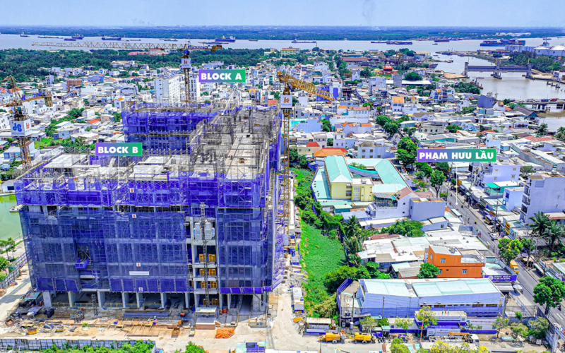 Tiến độ dự án The Peak Garden Quận 7