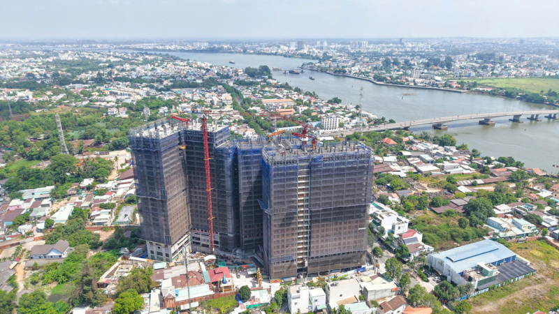 Tiến độ dự án căn hộ Fresia Riverside Đồng Nai