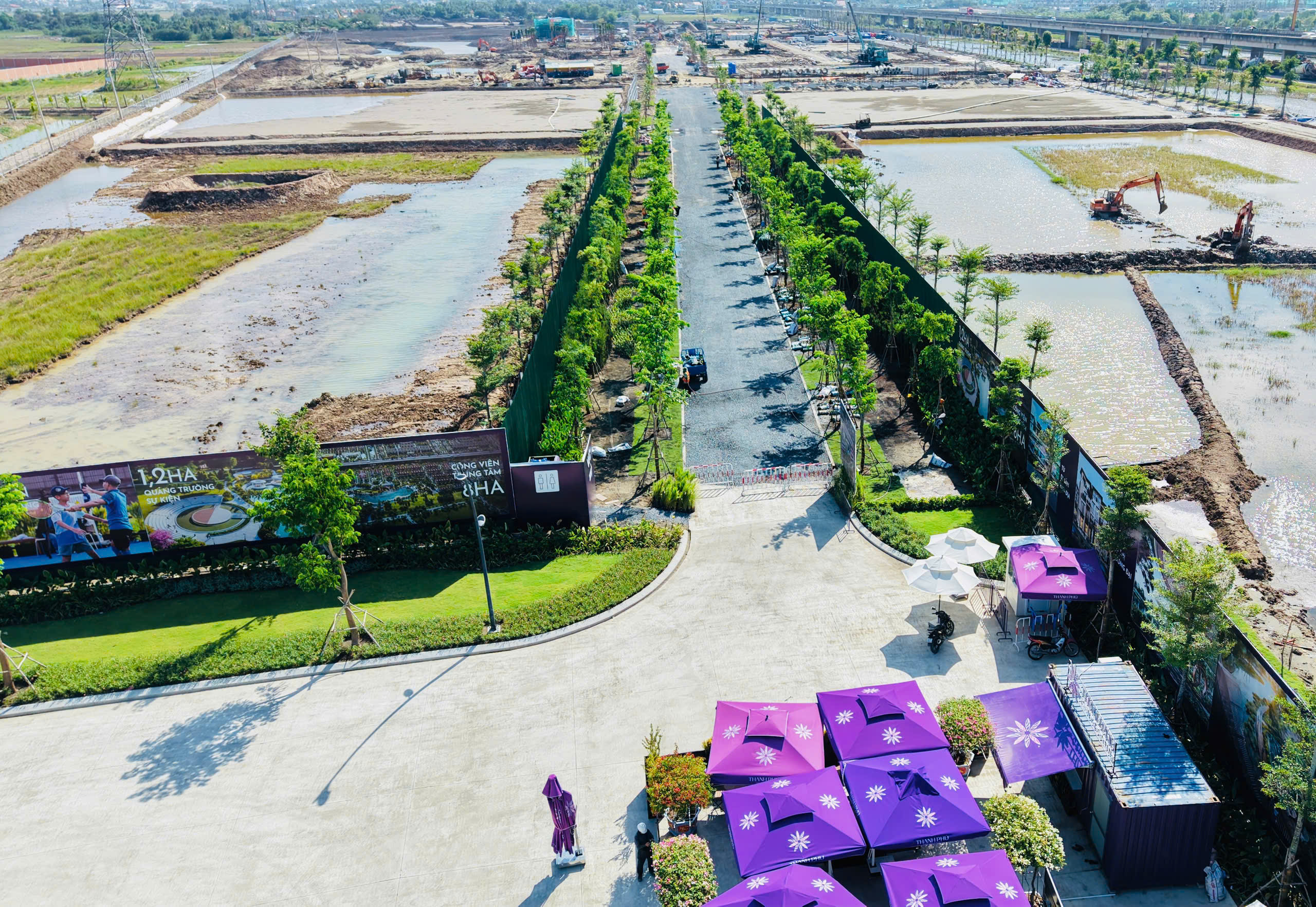Tiến độ Thanh Phú Centre Point Bến Lức