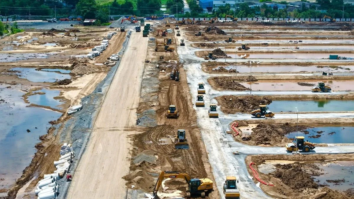 Tiến độ x&acirc;y dựng dự &aacute;n Vinhomes Saigon Park