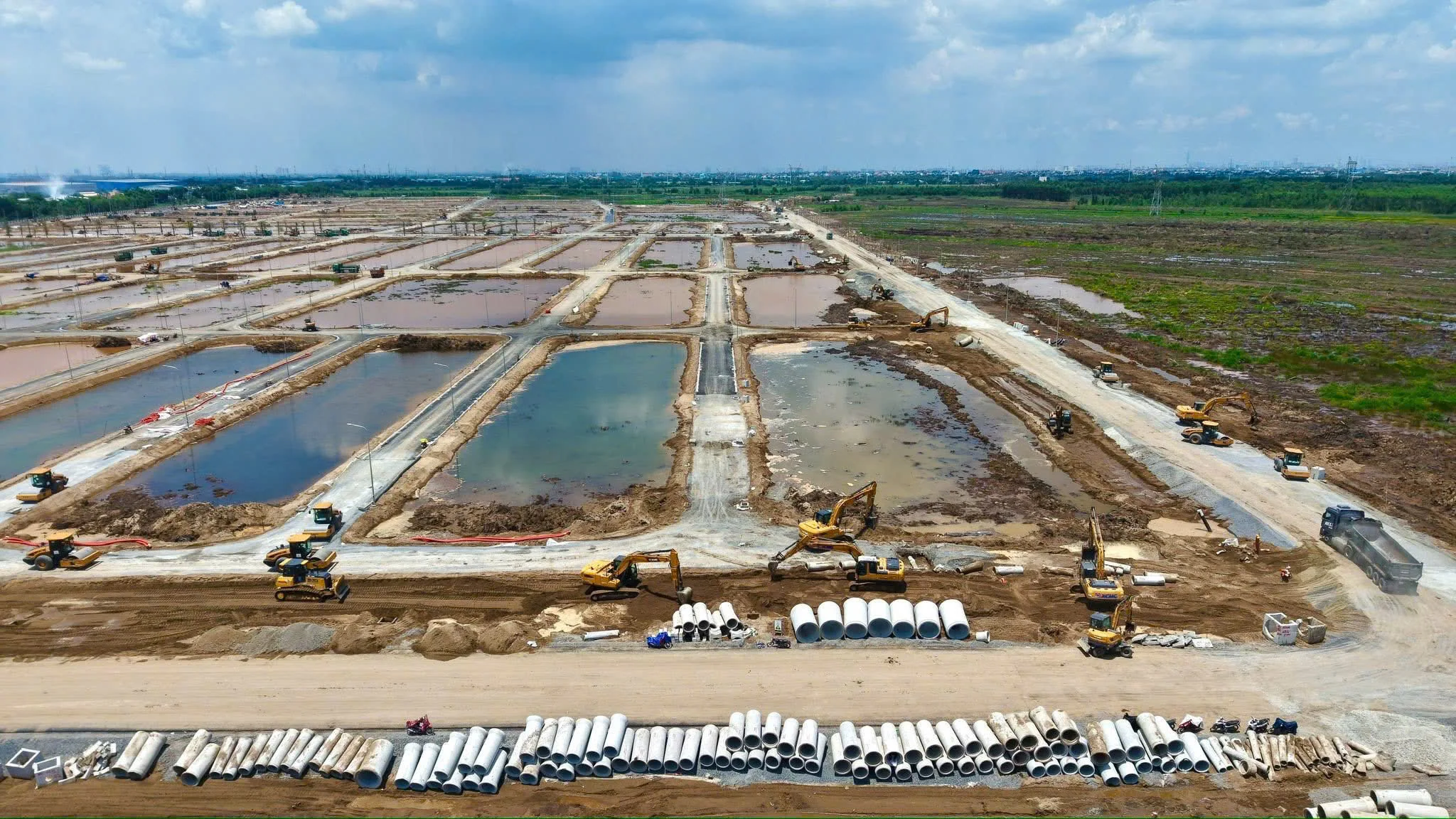 Tiến độ xây dựng dự án Vinhomes Saigon Park