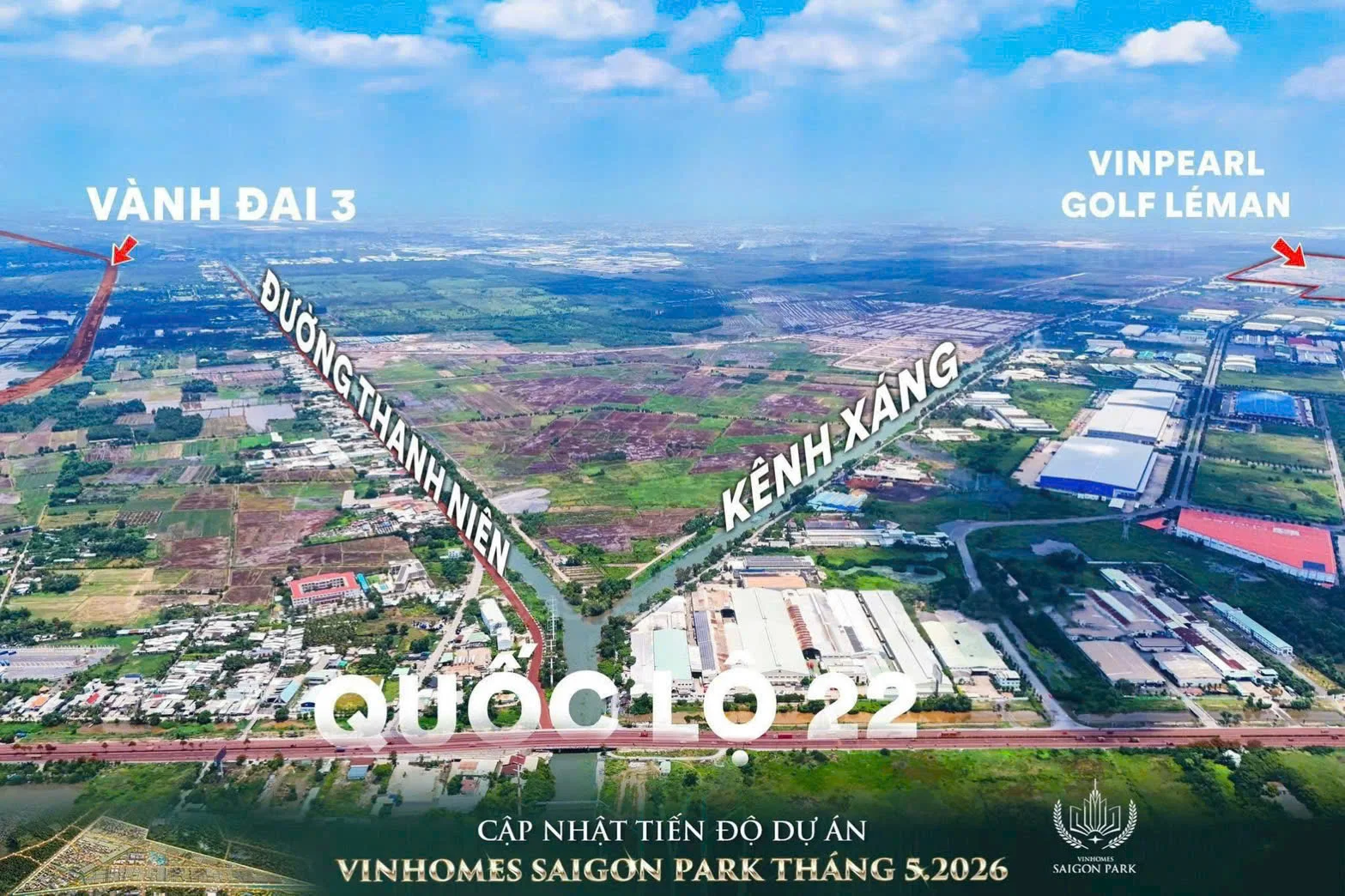 Tiến độ xây dựng dự án Vinhomes Saigon Park