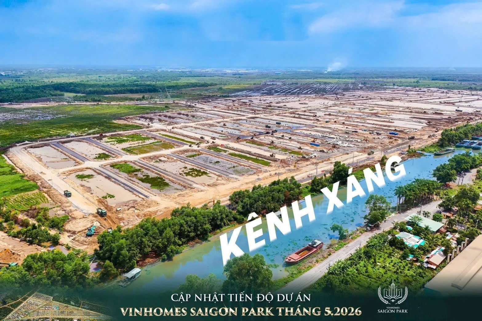 Tiến độ xây dựng dự án Vinhomes Saigon Park