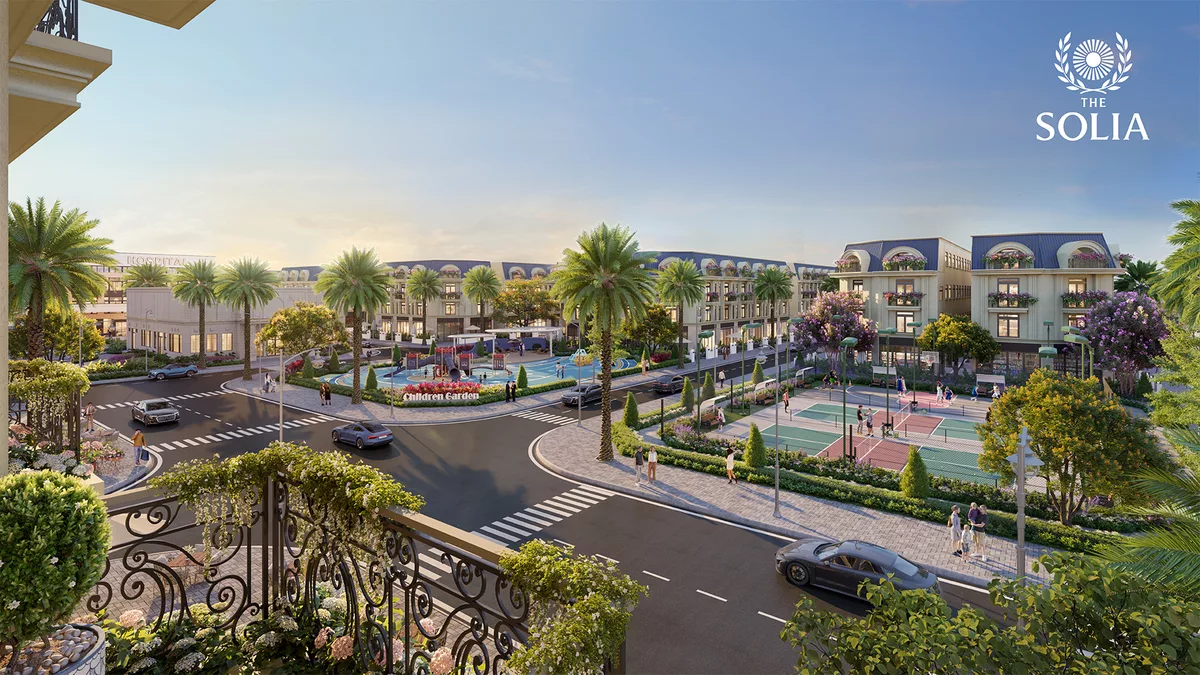 TIỆN ÍCH VIEW KHU THỂ THAO TỔNG HỢP KHU ĐÔ THỊ THE SOLIA