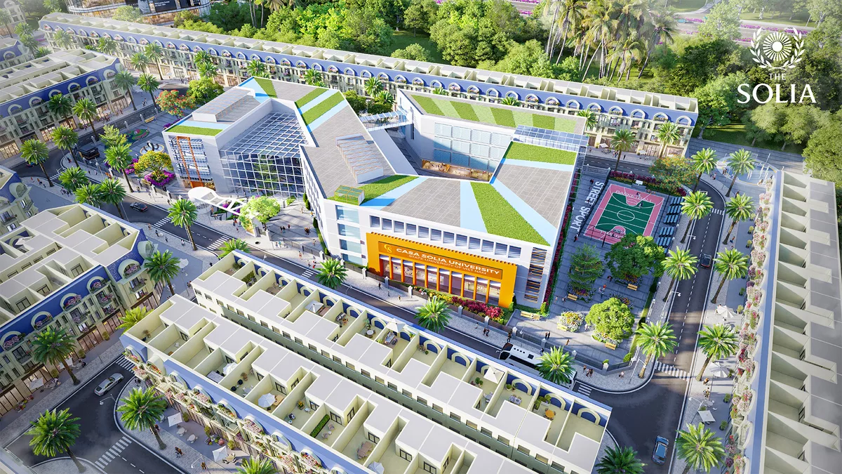 TIỆN ÍCH HỆ THỐNG TRƯỜNG HỌC KHU ĐÔ THỊ THE SOLIA