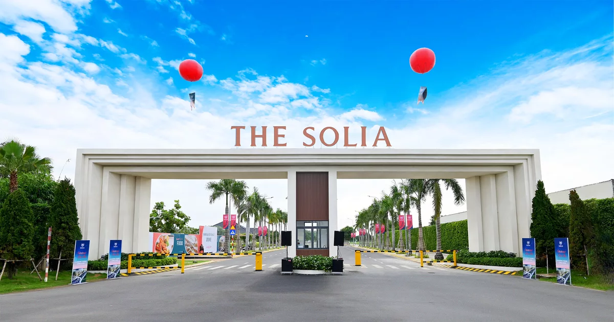 tiện ích CÔNG CHÀO dự án The Solia