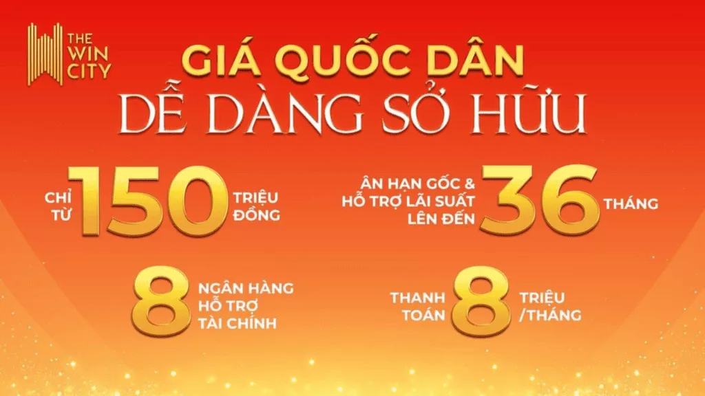 Gi&aacute; căn hộ The Win City

