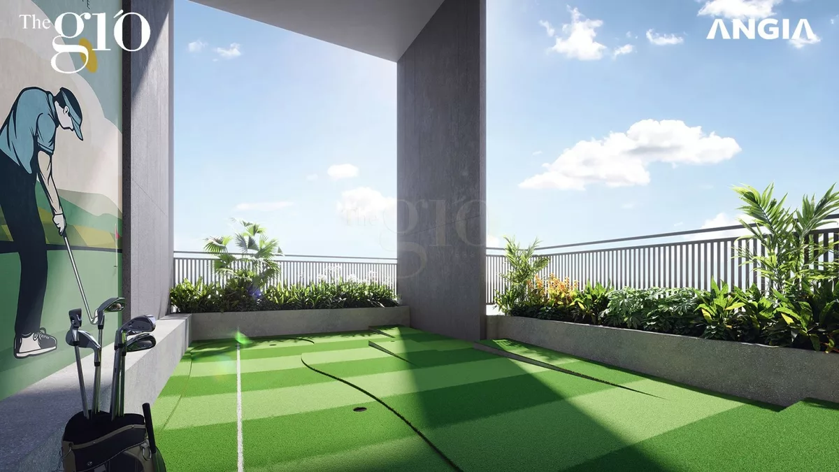 Khu Tập Golf Putting Trên Không