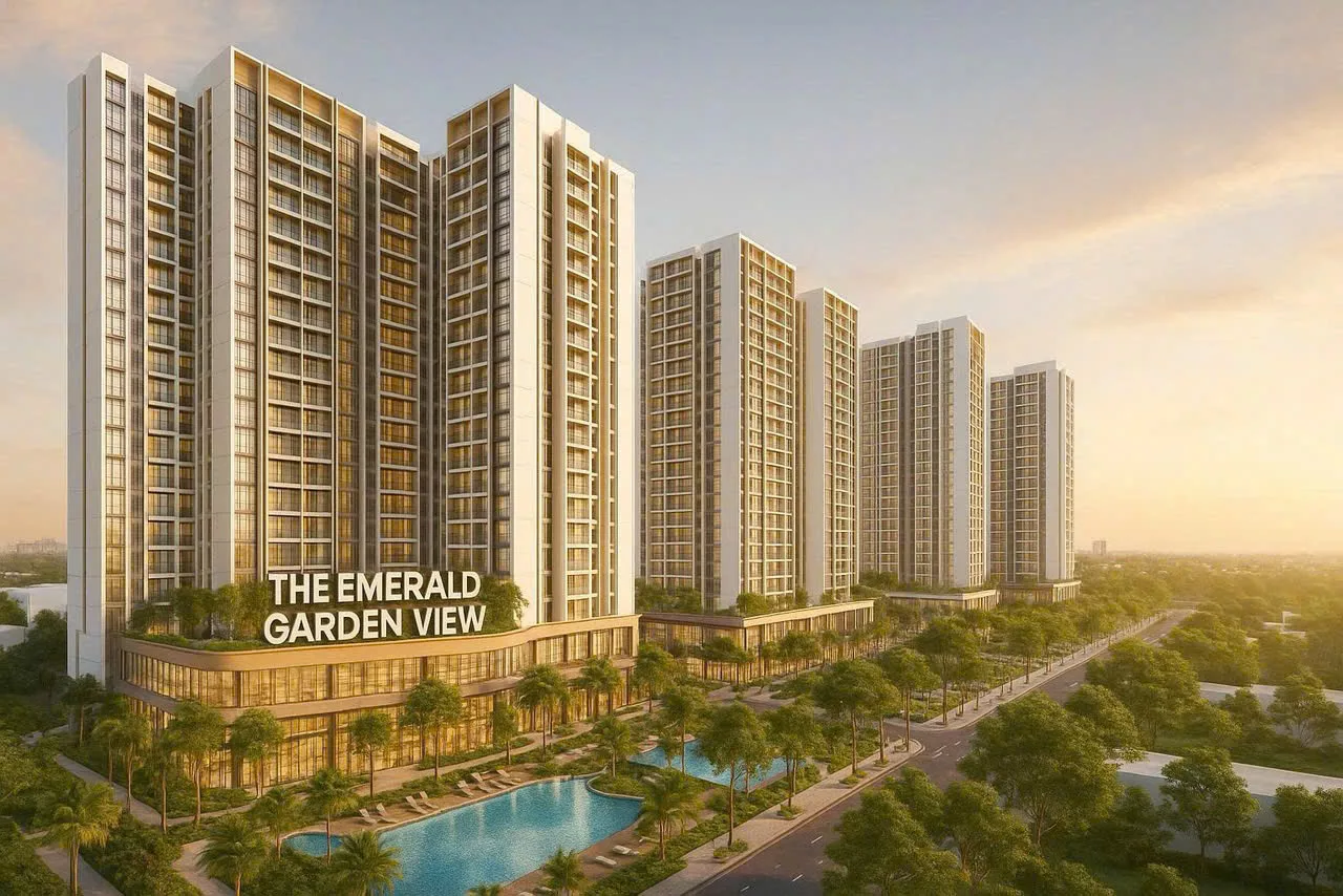 THE EMERALD GARDEN VIEW