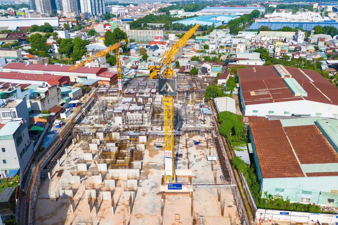 Hoàn thành kết cấu phần móng
