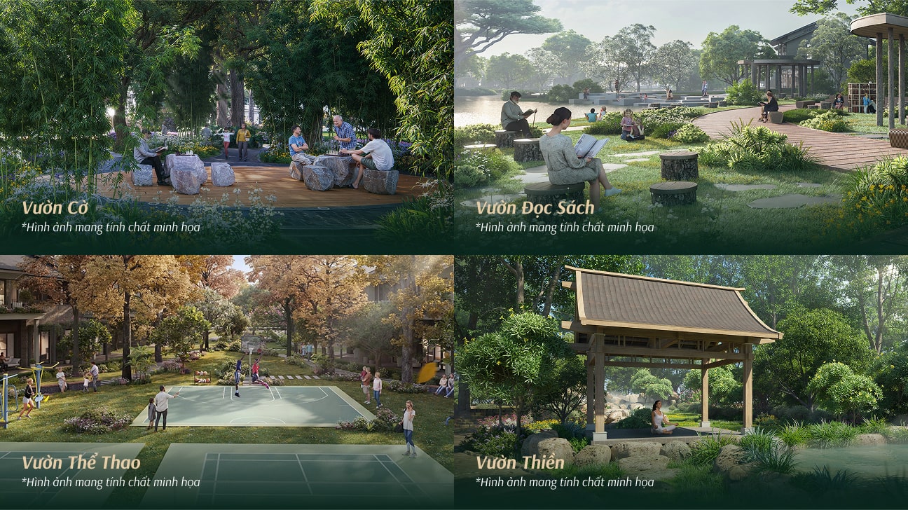Tiện Ích Không gian Retreat cho mọi thế hệ