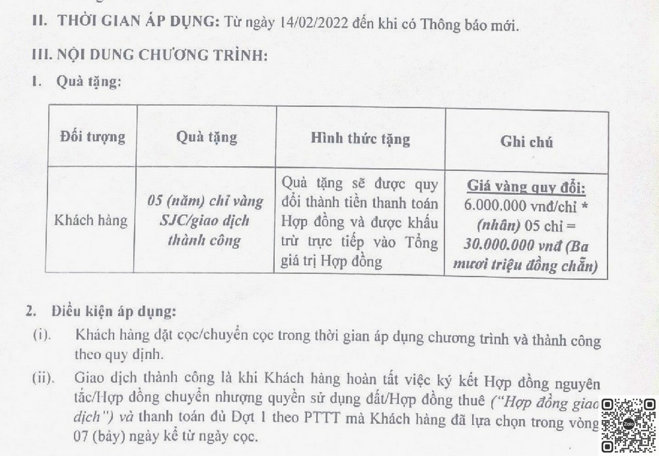Chính sách ưu đãi dự án An Residence Thuận An