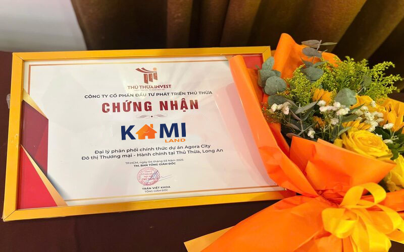 KamiLand trở thành đơn vị Đại lý chính thức phân phối dự án Agora City.